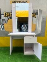 Neatly Used Dressing Table With Mirror(slightly stained) - Image 9