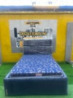 Brand New 4.5By6 Upholstery Bedframe With Vitafoam 12inch Semi Orthopedic Mattress - Image 5