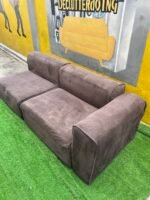 Neatly Used 2 Seater Brown Sofa - Image 7