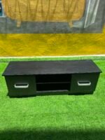 Barely Used Top Quality Brown Tv Console - Image 6