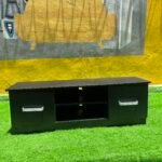 Barely Used Top Quality Brown Tv Console