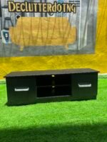 Barely Used Top Quality Brown Tv Console