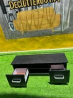 Barely Used Top Quality Brown Tv Console - Image 3