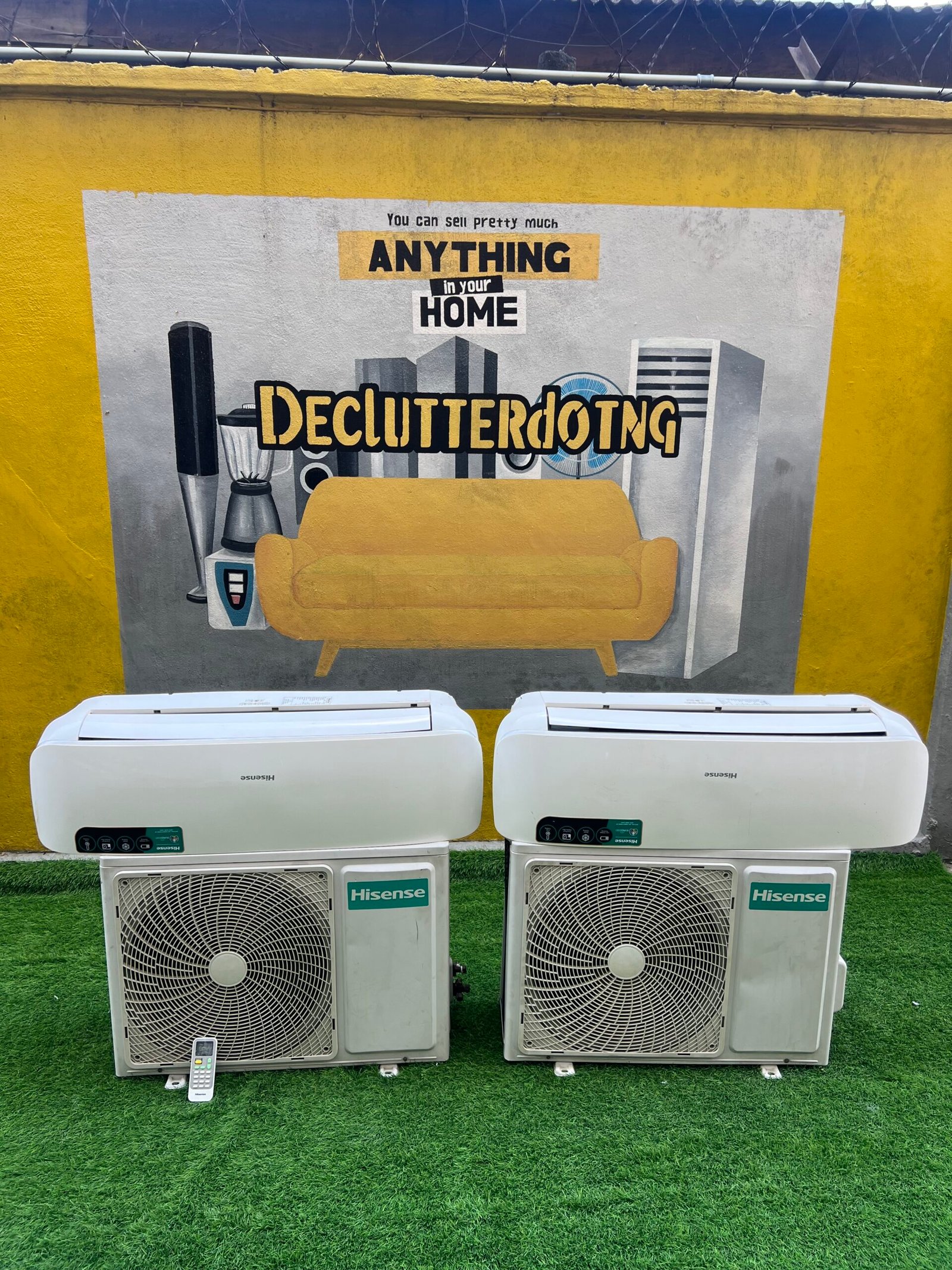 IMG_2041 Relatively New 2HP Hisense Low Voltage Ac (AS18TG1) - Image 1