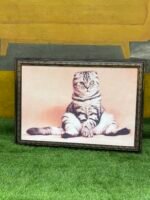 Brand New Sitting Cat Wall Frame (26by45inch) - Image 2