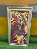 Barely Used Silver Tiger Wall Frame (23by33inch) - Image 2
