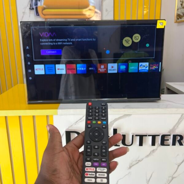 Relatively New 32Inch Hisense Smart TV With Accessories(32A4K)