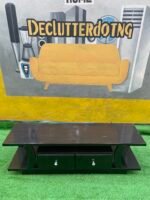 Barely Used Brown Glossy Tv Console - Image 4