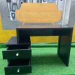 Barely Used Brown Office Table With Drawer