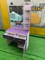 Neatly Used Dressing Table With Mirror And Drawer - Image 5
