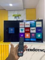 Barely Used 55inch Hisense 4K UHD Curved Smart Tv (55A7600UCW)