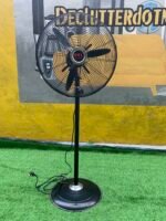 Barely Used 18Inch ORL Industrial Standing Fan - Image 9