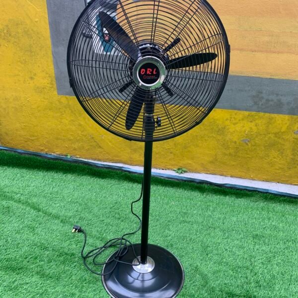 Barely Used 18Inch ORL Industrial Standing Fan