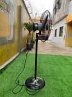 Barely Used 18Inch ORL Industrial Standing Fan - Image 2