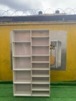 Barely Used White Multipurpose Shoe/Bag Rack - Image 8