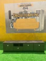 Barely Used Black Floating Console with 4 drawers - Image 5