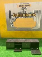 Barely Used Black Floating Console with 4 drawers - Image 3
