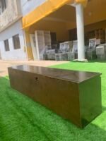 Barely Used Black Floating Console with 4 drawers - Image 9