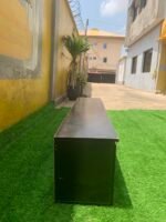Barely Used Black Floating Console with 4 drawers - Image 7