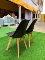 Barely Used Top Quality Black Dining Chair - Each - Image 6