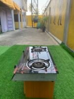 Barely Used LG Double Burner Table Top Gas Cooker - Image 2