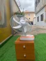 Barely Used Lontor Wall Rechargeable Fan (CTL-CF015R-16) - Image 3