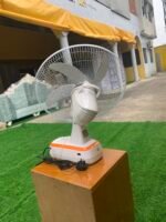 Barely Used Lontor Wall Rechargeable Fan (CTL-CF015R-16) - Image 4