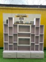 Barely Used Multipurpose White Book And Drink Shelf - Image 8