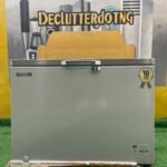 Relatively New 300L Scanfrost Inverter Chest FREEZER With Digital Thermostat Controller Display SILVER (SFL300INV)