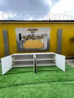 Barely Used Multipurpose Floating Tv Console - Image 3