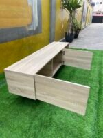 Brand New Brown Classic Tv Console - Image 4