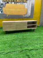 Brand New Brown Classic Tv Console - Image 16