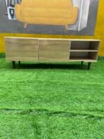 Brand New Brown Classic Tv Console - Image 9