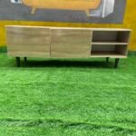 Brand New Brown Classic Tv Console