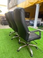 Barely Used Black Executive Office Chair - Image 3