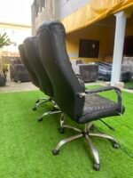 Barely Used Black Executive Office Chair - Image 7