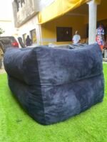 Relatively New 2 Seater Bin Bag Sofa With Mini Table - Image 4