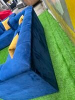 Relatively New 5 Seater Top Quality Sofa Set With Pillows - Image 2