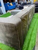 A month Used Top Quality 7 Seater U Shape Sofa Set With Exotic Throw Pillows - Image 2