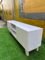 Barely Used White Tv Console - Image 6