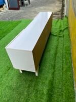 Barely Used White Tv Console - Image 5