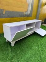 Barely Used White Tv Console - Image 4