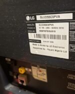 Barely Used 55inch OLED THINQ AI 4K SMART TV -No Carton(OLED55C9PVA) - Image 2