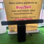 Barly used LG 300W SOUND BAR WITH wireless woofer (SN4)