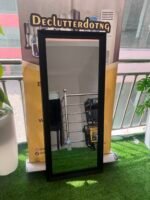 Barely Used Black Standing mirror(001) - Image 2