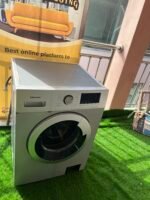 Neatly Used HISENSE 8KG FRONT LOADER Fully Automatic Washing Machine (WFHV8012S) - Image 2