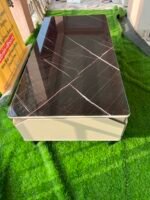 Barely Used TOP QUALITY MARBLE TOP Glass  CENTER TABLE - Image 7