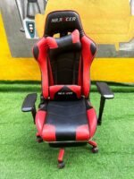 Neatly Used Red And Black Ergonomic Gaming Chair - Image 2