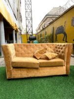 Neatly Used 7 Seater Chesterfield Sofa Set - Image 11