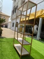 Barely Used Golden Iron Display Shelf - Image 4
